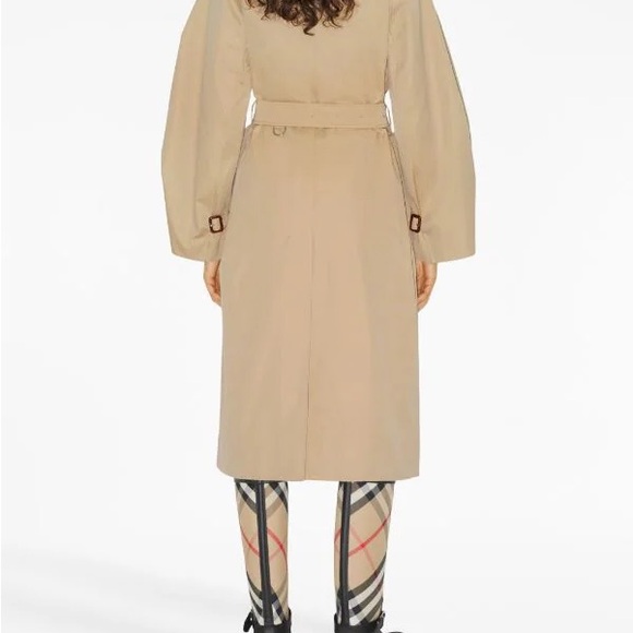 BURBERRY TRENCH COAT CAPE - Picture 3 of 16